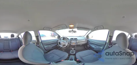 2020 Mitsubishi Mirage G4 Es z USA, uszkodzony, nr VIN ML32F3FJ4LHF06967